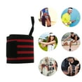 thumbnail image 6 of Unique Bargains 1 Pair Comfortable Wristbands 19.88"x3.35" Wristbands for Sport Black Red, 6 of 6