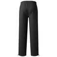 thumbnail image 5 of UDAUDU Boys Girls Sweatpants Open Bottom Baggy Sweat Pants School Uniform Straight Leg Fleece Loose Fit Gym Athletic Sweatpants Pockets Dark Gray 9-10 Years, 5 of 6