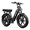 R7-Black, variant on Electric Bike for Adults (Age 18 ),749W Motor, 48V 15Ah Battery, 20"x4.0 Fat Tire E-Mountain Bike, 27.9 MPH, 60 Miles Range, UL2849