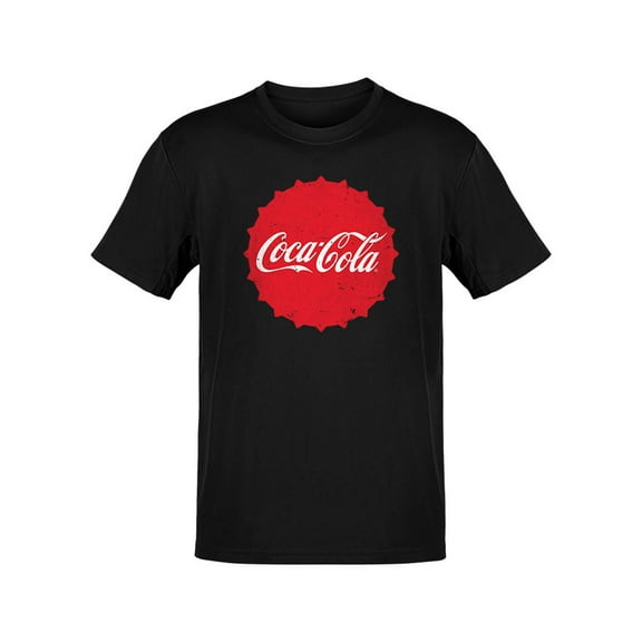 Officially Licensed Coca-Cola Vintage Cans Retro Pop Art Graphic Men's T-shirt