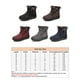 thumbnail image 2 of Botas de nieve para mujer Cremalleras laterales Botas de invierno impermeables Comodidad - Mantiene los pies calientes y secos - Zapatos de invierno de ancho ancho, 2 of 8