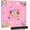Pink Butterfly, variant on Mahjong Mat,31.5" x 31.5",Noise and Non-Slip Reducing Portable Mahjong Accessories with a Carrying Bag,Game Table Mat for Dominoes,Card Games,Board Games (Watercolor Bloom)