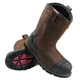 thumbnail image 7 of Avenger Hammer Wellington Series - Men's Boots - Carbon Nano-Fiber Toe - IC|EH|SR|PR - Brown/Black - Size: 15XXW, 7 of 7