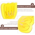 thumbnail image 3 of BESTYASH Florero Acrílico Amarillo En Forma De Flor Para Adorno Y Arreglo Floral En Casa, 3 of 5