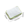 thumbnail image 3 of Nylon Travel Packing Bags, White Luggage Organizer Pouches, Multi-size Clothing Storage for Suitcase, Waterproof Tear-proof for Trips, Topliu, 3 of 6