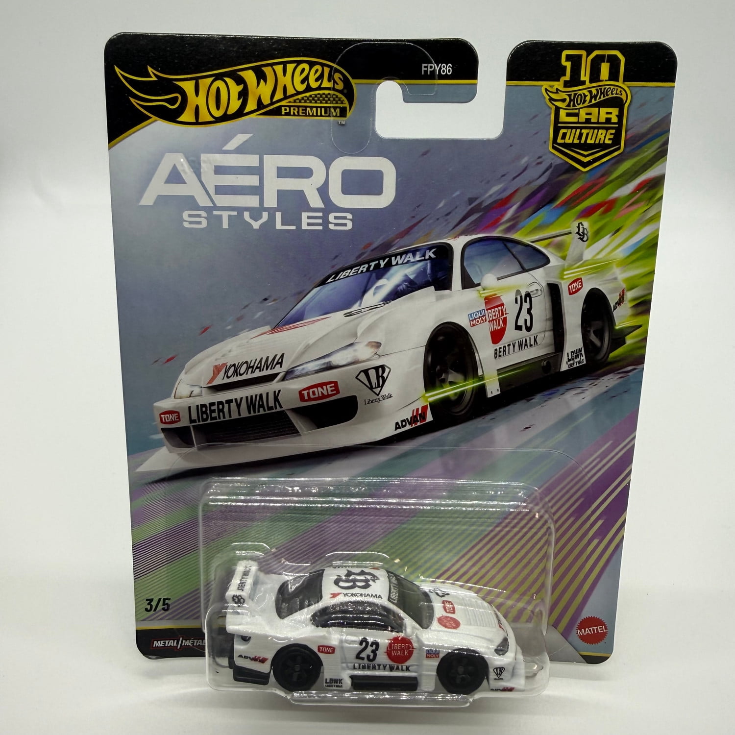 Hot Wheels Car Culture JH4 Japan Historics 4 Die Cast Car 5-Pack