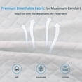 thumbnail image 6 of EGOHOME 4 inch King Size Memory Foam Mattress Topper, Cooling Gel, Removable Cover, Non-Slip Design, 6 of 11
