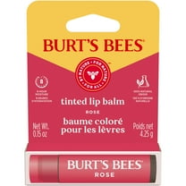 Burt's Bees Rose Tinted Lip Balm, 1-Pack, 0.15 oz.