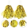 thumbnail image 3 of 6Pcs Réutilisables Cheerleading Main Fleurs Boules Acclamations Équipe Acclamation Pompons pour Match, 3 of 7