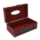 thumbnail image 2 of Caja de Pañuelos ANGGREK de Madera Antigua Multiusos 22 x 12 x 9 cm, 2 of 8