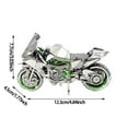 thumbnail image 3 of A Set DIY 3D Stainless Steel Metal Puzzle Adult Stereo Model Wild Multicolour Motorcycle 3D Metal Model Kit, 3 of 9