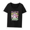thumbnail image 3 of Camiseta de moda jinwen para mujer cuello redondo verano M, 3 of 7