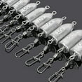 thumbnail image 2 of 5/10Pcs Lead Sinkers 10-120g Fishing Weight Swivel Snap Link Trolling Bass Perch, 2 of 8