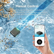 WYBOT F1 Solar-Powered Robotic Pool Skimmer, Automatic Surface Cleaner