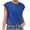 Blue, variant on TIHLMK T Shirts for Women Blue Women Casual Short Sleeve Short Sleeve Solid Pullover Blouse T-shirt Tops Loose Gift for Womens Tops