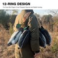 thumbnail image 4 of Cazador de Pato Pato Portador de 12 Anillos Arnes de Pato Accesorios de Caza para Pájaro Pájaro Paloma de Crow Faisán Ardilla y Caza de Conejos, 4 of 7