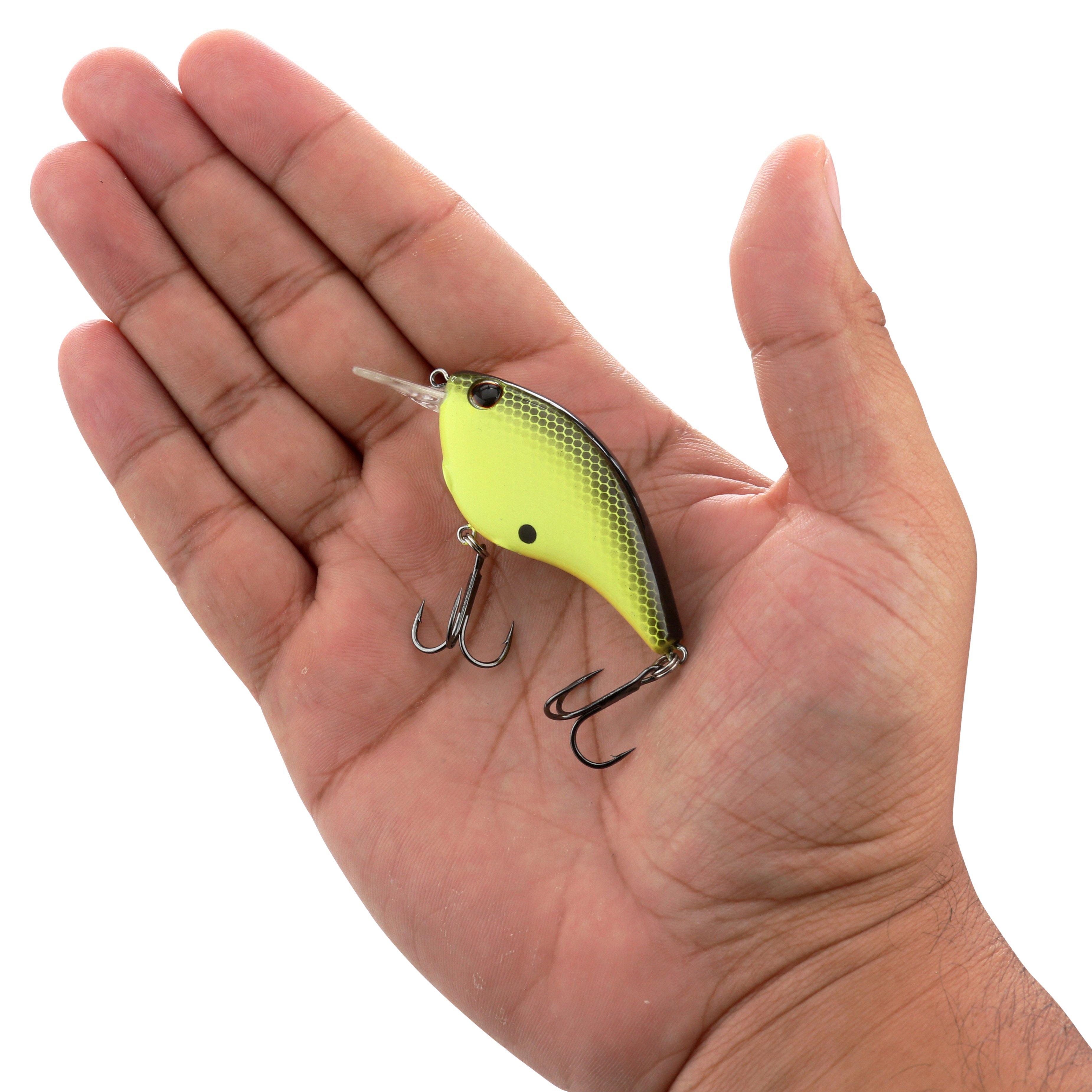 Berkley Clickin’ Frittside Fishing Lure, Black Chartreuse, 5 (1/3 oz)