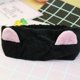 thumbnail image 3 of Cat Ears Headbands, Elastic Women's Lovely Hair Band, Wash Face Spa Headband-washable Facial Band Makeup-black, 3 of 4