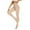 Beige, variant on Women's 80D Opaque Tights - Soft, Comfortable, with Wide Waistband, for Daily & Gym Use