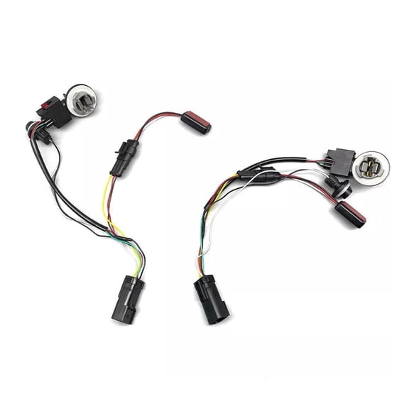 zuzengstory LED Tail Lights Conversion Wire Harness Kits 55277415AA For Ram 1500 2500 3500