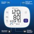 thumbnail image 5 of Monitor de presión arterial Bluetooth iProven para uso doméstico: para la parte superior del brazo con integración de aplicaciones, operación de un toque fácil de usar y pantalla retroiluminada grande, 5 of 5
