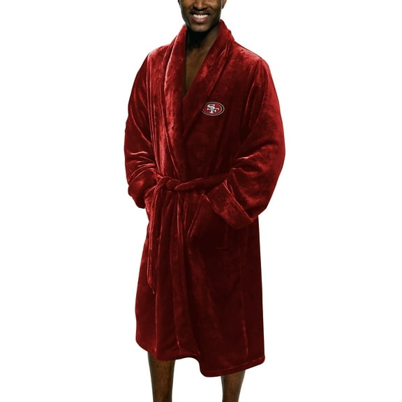 Men's The Northwest Group Scarlet San Francisco 49ers Silk Touch Robe