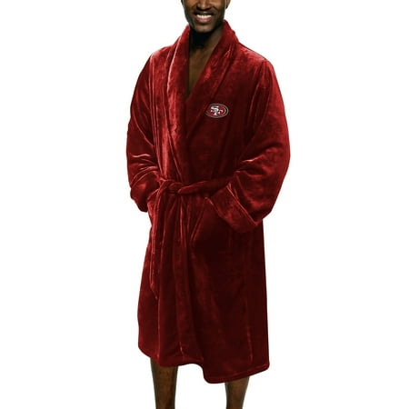 Men s The Northwest Group Scarlet San Francisco 49ers Silk Touch Robe