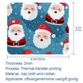 thumbnail image 5 of Santa Claus Square Gaming Mousepad Desk Mat Non-Slip Rubber Bottom Printed 8.3x9.8 Inch Suitable for Office and Gaming, 5 of 6