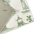 thumbnail image 2 of 24" 36" Simply Daisy China Old Oriental Chenille Area Rug, Green, 2 of 4