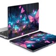 thumbnail image 3 of Funda para MacBook Air M3 M2 2024 2023 con M3 M2, funda transparente compatible con el modelo A3114 A2941 para MacBook Air 15, 3 of 4