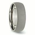thumbnail image 4 of Titanium Stone Finish 7mm Band, 4 of 9