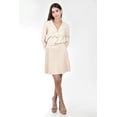 thumbnail image 1 of Conjunto falda y sueter con cinto Roman Fashion /Juvenil, 50217 (Beige) beige CH, 1 of 6