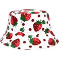 thumbnail image 5 of CoCopeaunts Women Bucket Hat Reversible Spring Summer Comfort Men Fisherman Hat Sun Protection Double-Side-Wear Bucket Cap, 5 of 8
