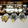 thumbnail image 4 of 5 Bottles Freestanding Tabletop Wine Holder, Countertop Wine Rack, Perfect for Home Decor & Kitchen Storage Rack, Bar, Wine Cellar, Cabinet, Pantry, Wine Stand, Drink Organizer Bottle Holder, Black, 4 of 4
