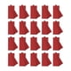 thumbnail image 1 of 20 hojas de papel para envolver flores, impermeables, translúcidas, para decoración de regalos. Rojo, 1 of 9