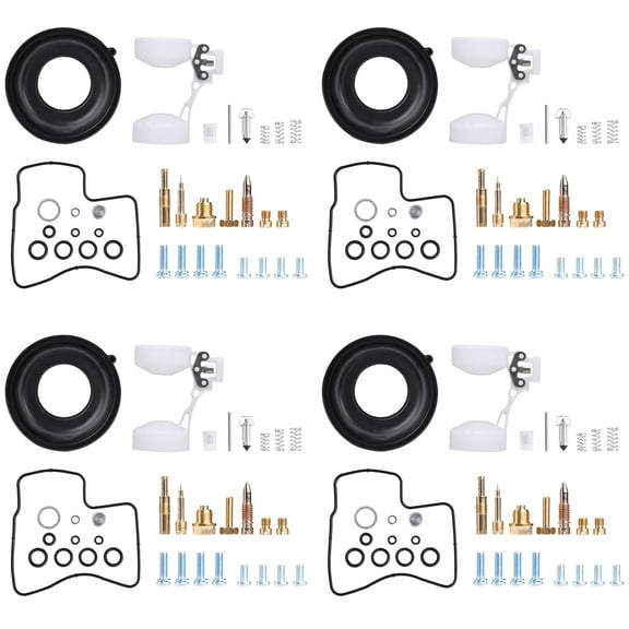 Guwzn Carburetor Rebuild Kit for Honda V45 Magna 700 VF750S VF750F Diaphragm and Float