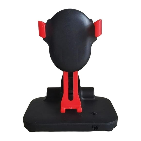 Soporte para teléfono móvil portátil, práctico y de bajo mantenimiento para cocteleras. Rojo
