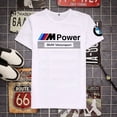 thumbnail image 2 of 2024 Nuevas camisetas de manga corta de BMW para hombres y mujeres jóvenes Ropa de verano para entusiastas de los automóviles BMW Tops estampados de moda de talla grande, 2 of 5