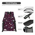 thumbnail image 4 of Yiaed Space Dinosaur Print School Backpack College Backpack Daypacks for Students High School Spacious and Durable Daypack for Work and Travel-One Size, 4 of 6