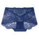 thumbnail image 2 of Panties for Women Sexy Lace Floral Underwear Briefs Hipster Panty Navy Blue XS, 2 of 5
