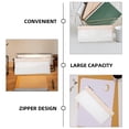 thumbnail image 3 of unbranded Organizadora Transparente Beige Para Viaje Con Para Monedas Y Cosméticos, 3 of 8