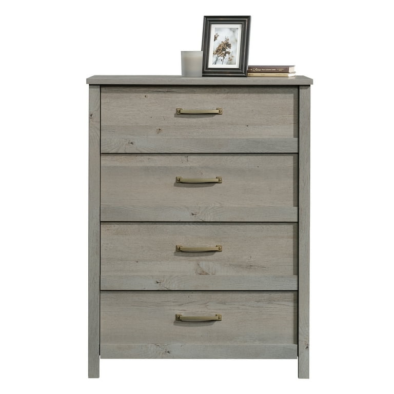 Sauder Cannery Bridge 4 Drawer Dresser Mystic Oak Finish