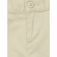 thumbnail image 2 of The Children's Place Girls Uniform Stretch Chino Shorts, 2-Pack, Sizes 4-16, 2 of 4