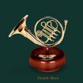 thumbnail image 3 of Instrument de Musique Créatif Ornement Violon Boîte à Musique Modèle Saxophone Guitare Rétro Luth avec Base Rotative, Boîte Classique Décoration Maison Cadeau, 3 of 4