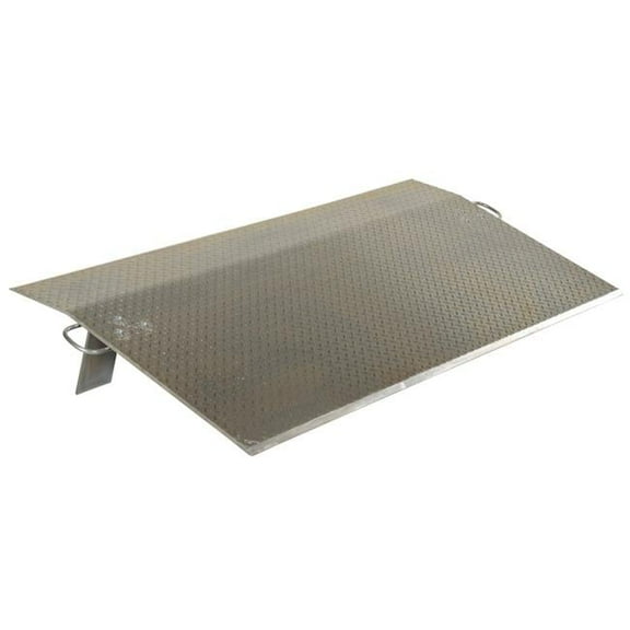 Vestil Manufacturing EH-6060 60 x 60 in. 3700 lbs Aluminum Economizer Dockplate, 0.5 in.