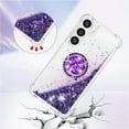 thumbnail image 4 of CCSMALL Glitter Back Cover Cell Phone Case for Samsung Galaxy A35 5G, Purple, 4 of 7