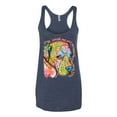 thumbnail image 3 of Neon Lab Dog Lover Shirt | Labrador Dogs Speak To Those Who Listen | Dean Russo Art Animal Lover Tri-Blend Racerback Tank Top, Vintage Navy, Medium, 3 of 6