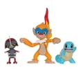 thumbnail image 1 of Pack de figurines de combat Pokémon : Pawniard + Squirtle & Monferno, 1 of 2