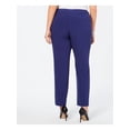 thumbnail image 2 of Nine West Women's Plus Size Straight-Leg Pants (24W, Night Sky), 2 of 4