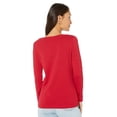 thumbnail image 2 of Camiseta de manga larga con cuello redondo Tommy Hilfiger Chili Pepper XS, 2 of 3